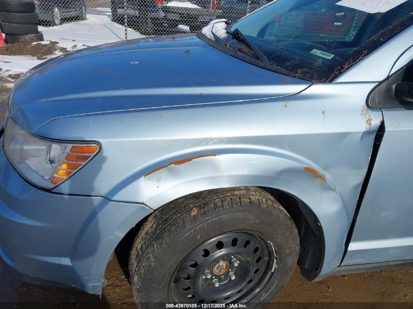 2013 Dodge Journey Se VIN: 3C4PDCAB9DT509601 Lot: 43970105