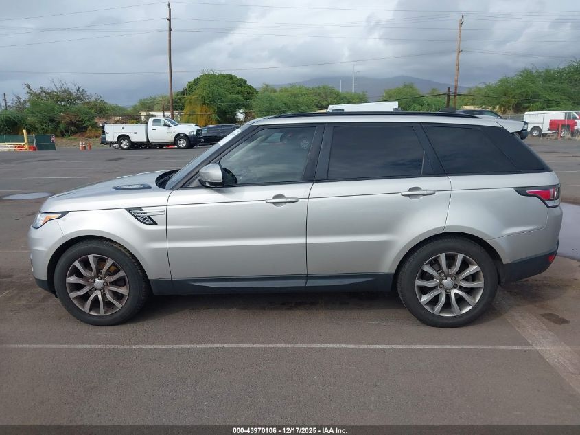 2017 Land Rover Range Rover Sport 3.0L V6 Supercharged Hse VIN: SALWR2FV9HA690408 Lot: 43970106
