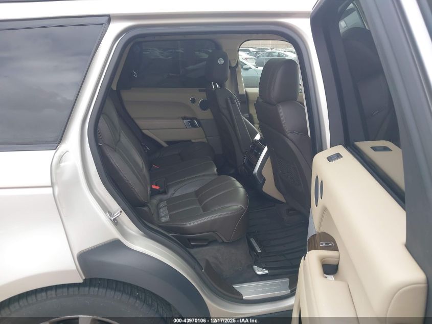 2017 Land Rover Range Rover Sport 3.0L V6 Supercharged Hse VIN: SALWR2FV9HA690408 Lot: 43970106