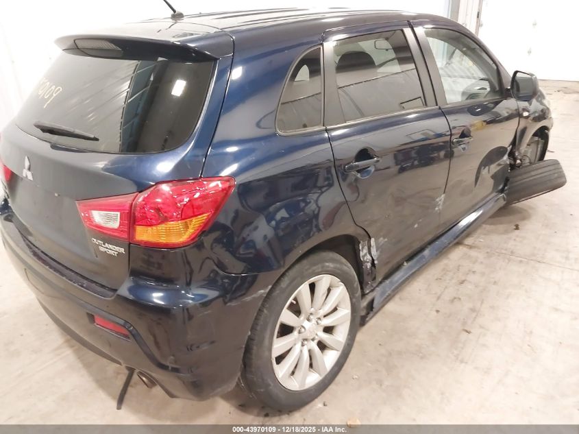 2011 Mitsubishi Outlander Sport Se VIN: JA4AR4AU9BZ020890 Lot: 43970109