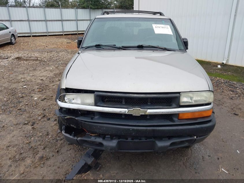 2003 Chevrolet S-10 Ls VIN: 1GCDT13X03K118341 Lot: 43970112