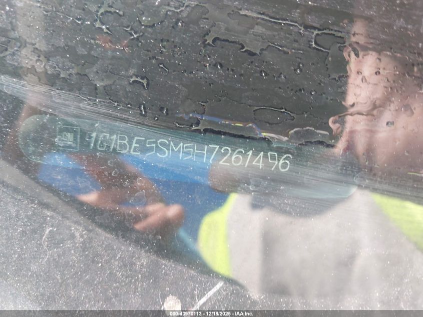 2017 Chevrolet Cruze Lt Auto VIN: 1G1BE5SM5H7261496 Lot: 43970113