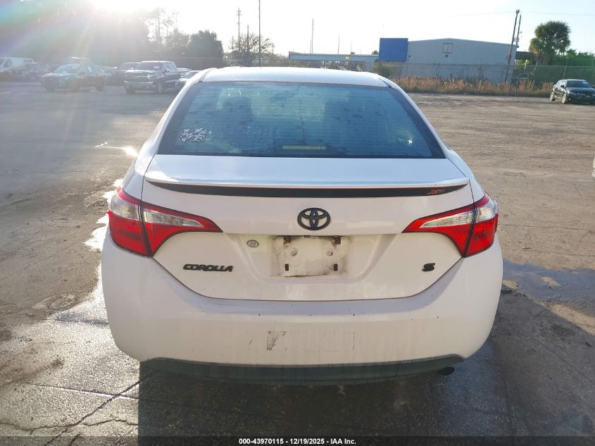 2015 Toyota Corolla S Plus VIN: 2T1BURHE3FC423168 Lot: 43970115