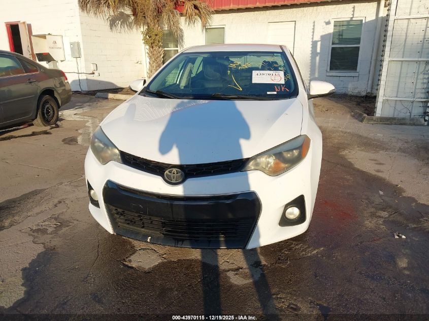 2015 Toyota Corolla S Plus VIN: 2T1BURHE3FC423168 Lot: 43970115