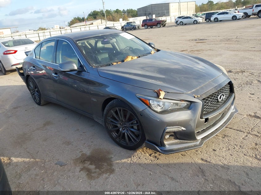 JN1FV7AR7GM450672 2016 Infiniti Q50 3.0T Red Sport 400 auction photo 1