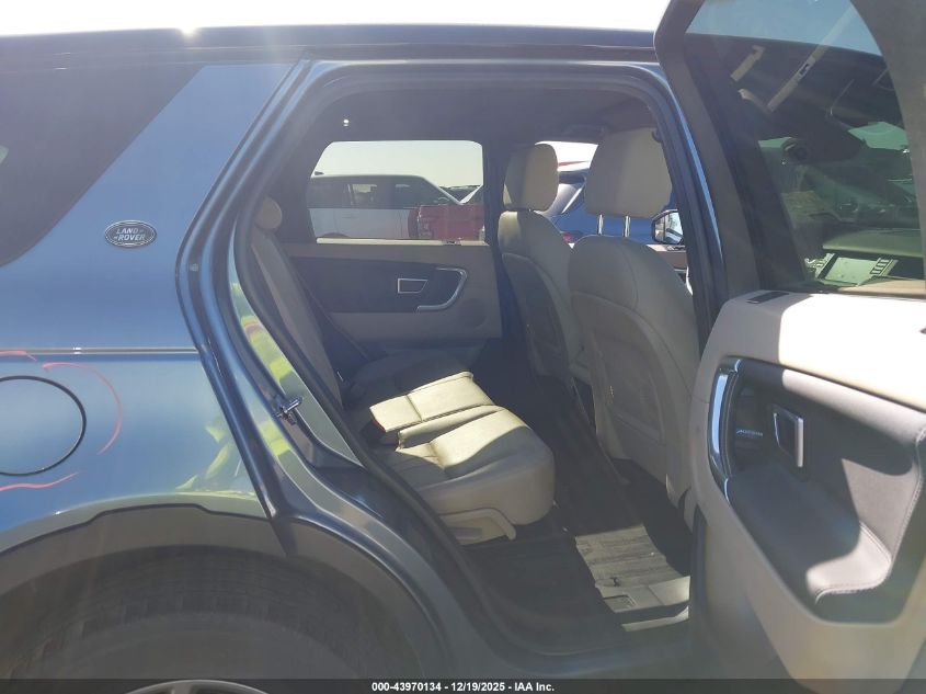 2019 Land Rover Discovery Sport Hse/Landmark Edition VIN: SALCR2FX9KH826037 Lot: 43970134