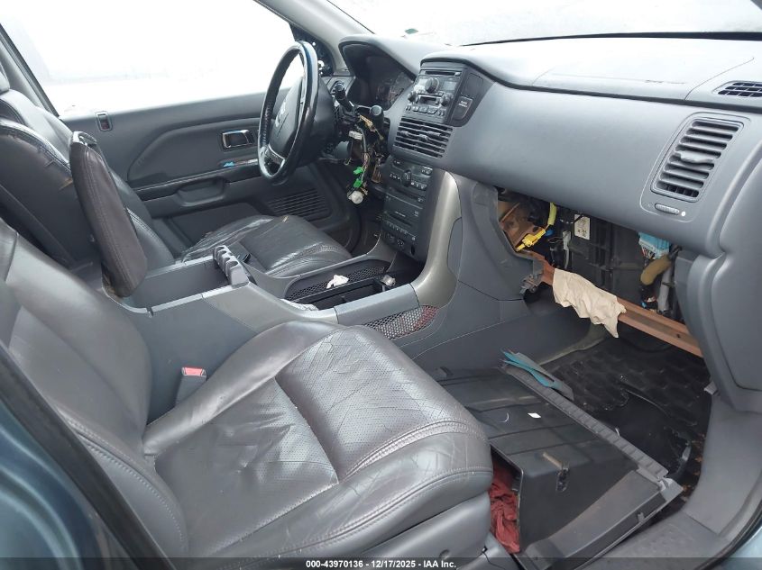 2005 Honda Pilot Ex-L VIN: 5FNYF186X5B067620 Lot: 43970136