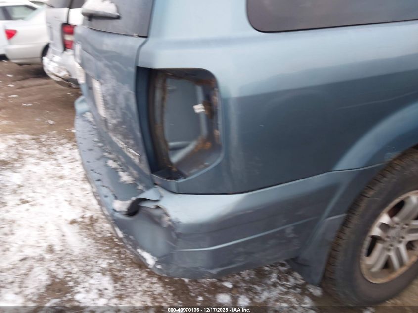 2005 Honda Pilot Ex-L VIN: 5FNYF186X5B067620 Lot: 43970136