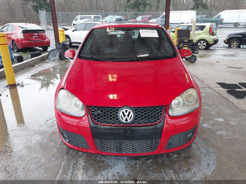 2007 Volkswagen Gti 2-Door VIN: WVWFV71K47W046698 Lot: 43970145
