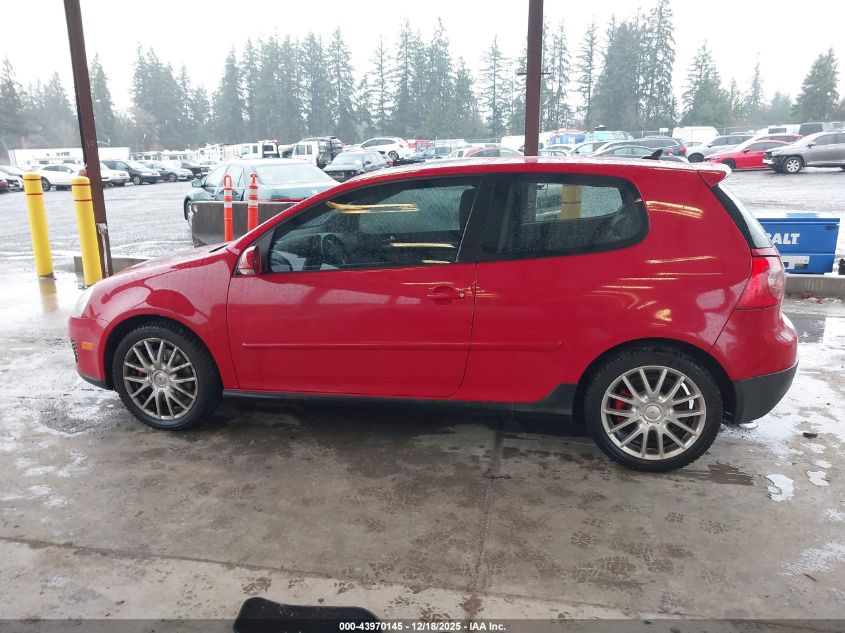 2007 Volkswagen Gti 2-Door VIN: WVWFV71K47W046698 Lot: 43970145