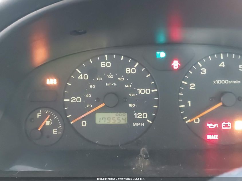 2000 Subaru Forester L VIN: JF1SF635XYH729126 Lot: 43970151