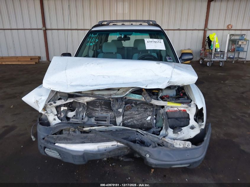 2000 Subaru Forester L VIN: JF1SF635XYH729126 Lot: 43970151