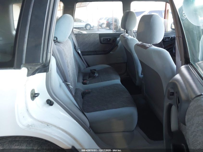 2000 Subaru Forester L VIN: JF1SF635XYH729126 Lot: 43970151