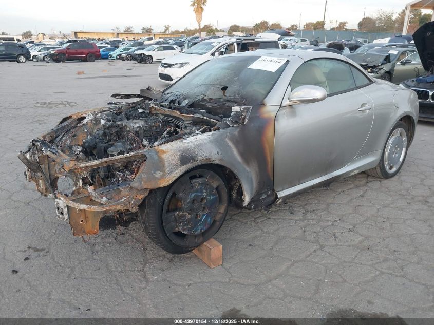 2002 Lexus Sc 430 VIN: JTHFN48Y420006253 Lot: 43970154