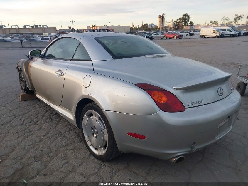 2002 Lexus Sc 430 VIN: JTHFN48Y420006253 Lot: 43970154