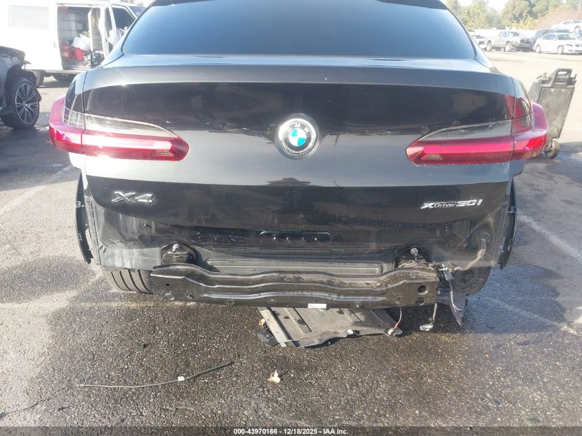2021 BMW X4 xDrive30I VIN: 5UX2V1C04M9E74368 Lot: 43970166