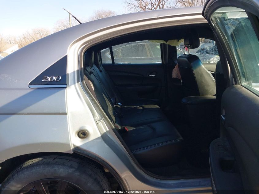 2014 Chrysler 200 Limited VIN: 1C3CCBCG8EN180383 Lot: 43970167