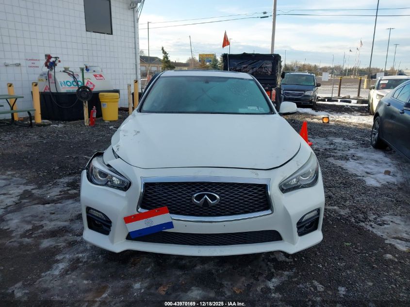 2014 Infiniti Q50 Sport VIN: JN1BV7AR9EM706810 Lot: 43970169