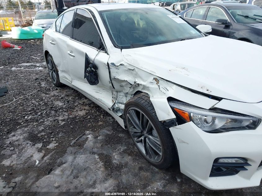 2014 Infiniti Q50 Sport VIN: JN1BV7AR9EM706810 Lot: 43970169