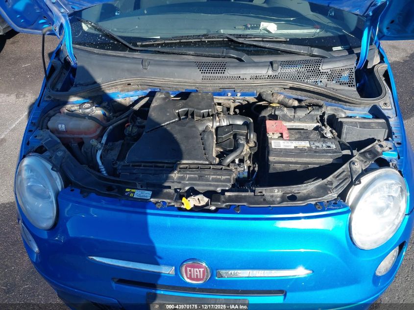 2015 Fiat 500 Pop VIN: 3C3CFFAR0FT647722 Lot: 43970175