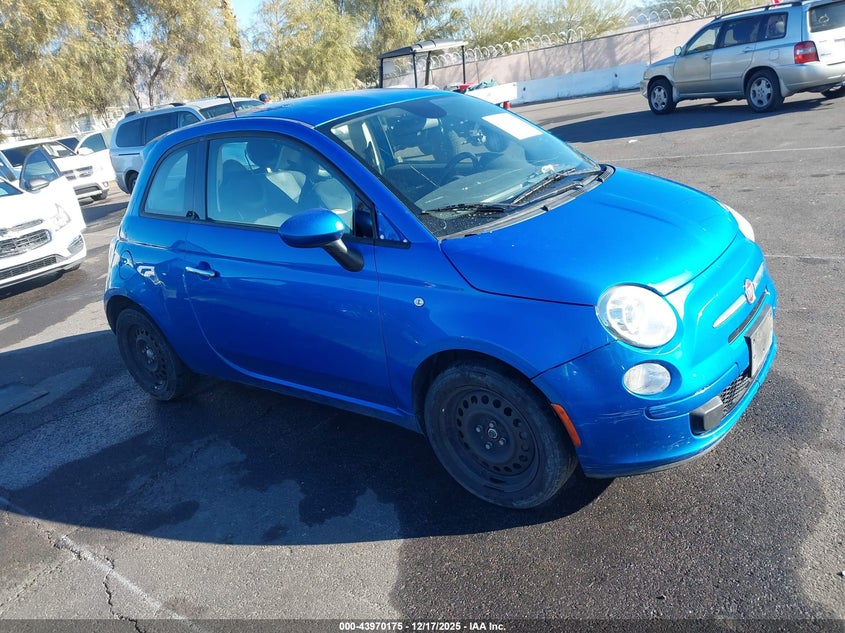 FIAT 500 2015. Lot# 43970175. VIN 3C3CFFAR0FT647722. Photo 1