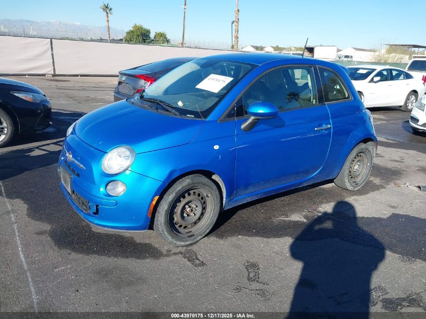 2015 Fiat 500 Pop VIN: 3C3CFFAR0FT647722 Lot: 43970175