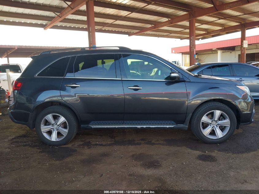 2013 Acura Mdx VIN: 2HNYD2H29DH523778 Lot: 43970188