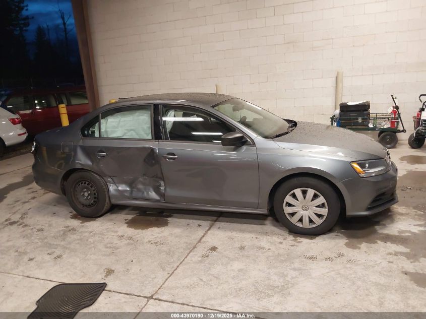 2016 Volkswagen Jetta 1.4T S VIN: 3VW267AJ5GM394445 Lot: 43970190