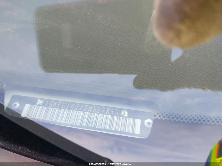 2007 GMC Yukon Xl 1500 Slt VIN: 1GKFC16J77R327853 Lot: 43970203