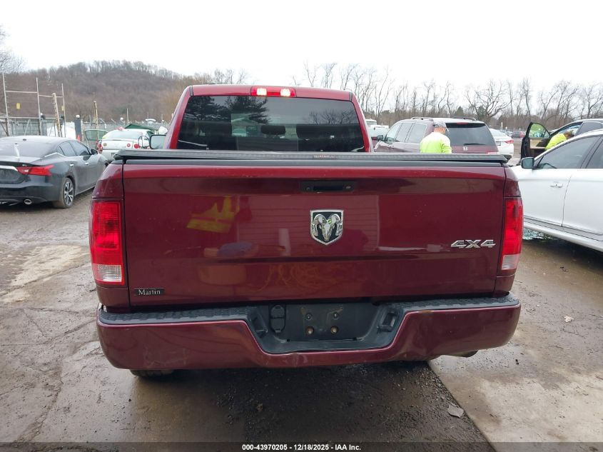 2018 Ram 1500 Express 4X4 6'4 Box VIN: 1C6RR7FG6JS308698 Lot: 43970205