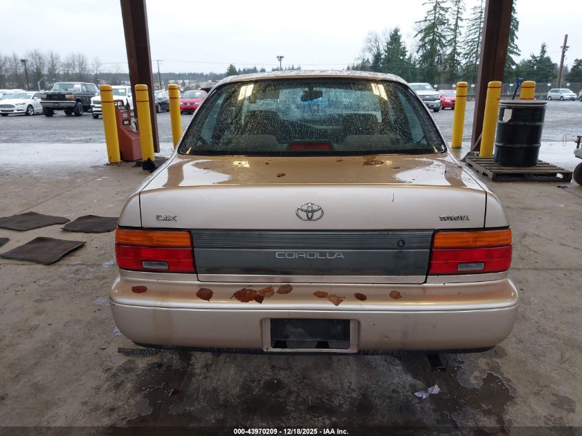 1994 Toyota Corolla Le/Dx VIN: JT2AE09B3R0074982 Lot: 43970209