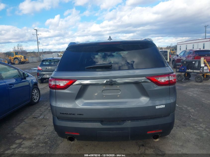 2021 Chevrolet Traverse Awd Ls VIN: 1GNEVFKW4MJ243376 Lot: 43970210