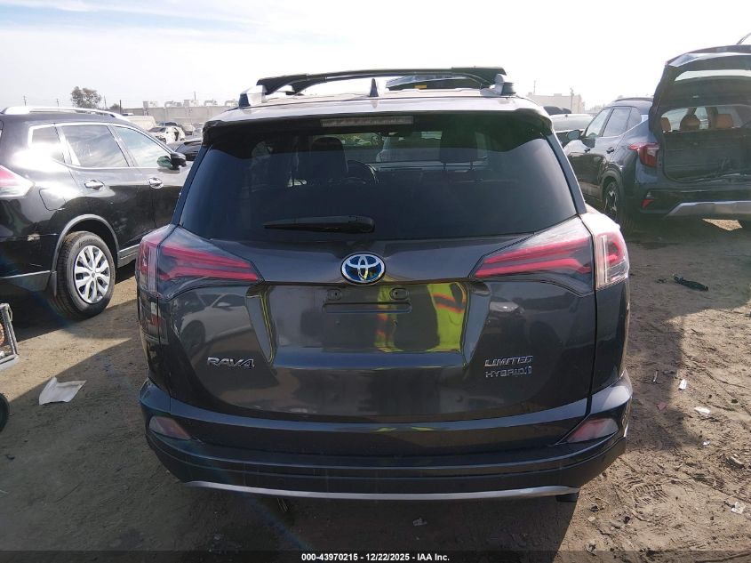 2017 Toyota Rav4 Hybrid Limited VIN: JTMDJREV4HD098560 Lot: 43970215