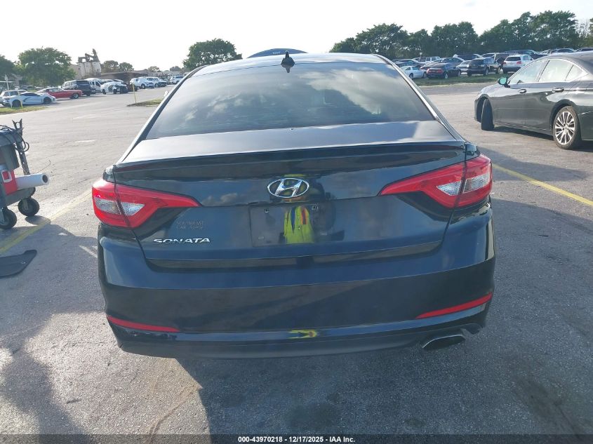 2015 Hyundai Sonata Se VIN: 5NPE24AF0FH220289 Lot: 43970218