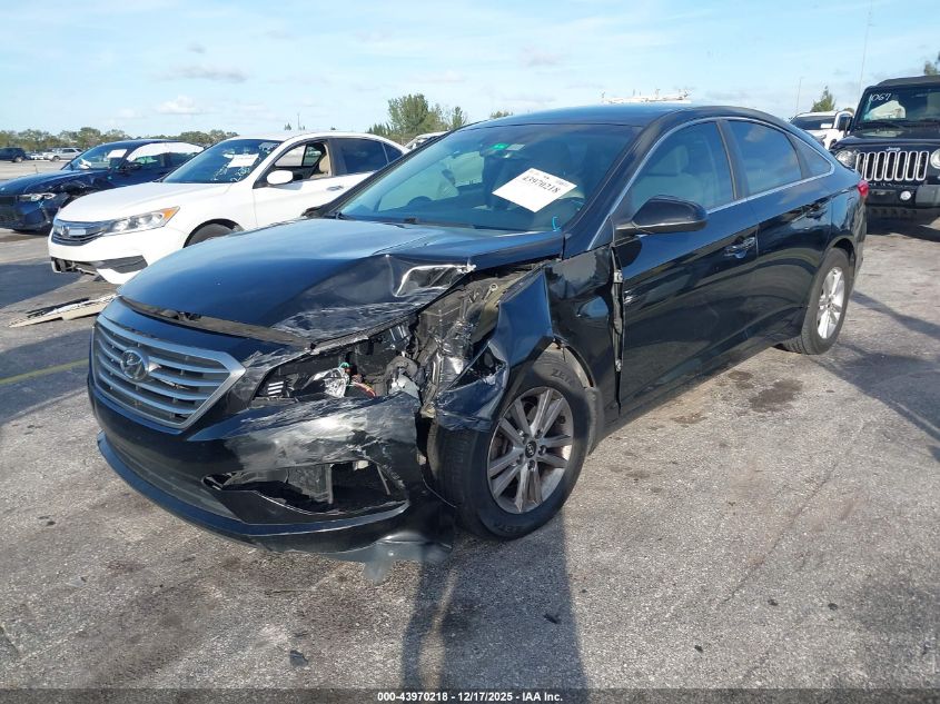 2015 Hyundai Sonata Se VIN: 5NPE24AF0FH220289 Lot: 43970218