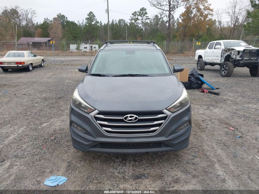 2017 Hyundai Tucson Se VIN: KM8J33A40HU476280 Lot: 43970220