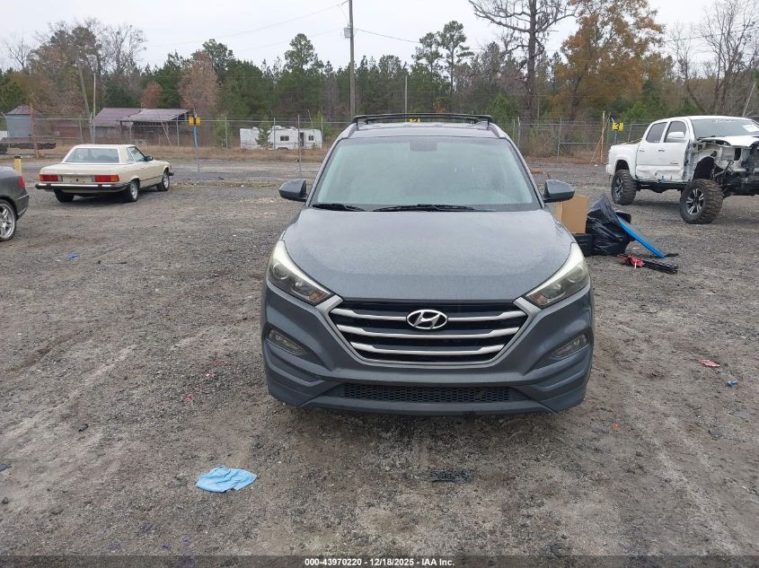 2017 Hyundai Tucson Se VIN: KM8J33A40HU476280 Lot: 43970220