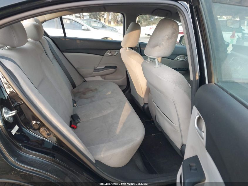 2013 Honda Civic Lx VIN: 19XFB2F59DE282445 Lot: 43970230