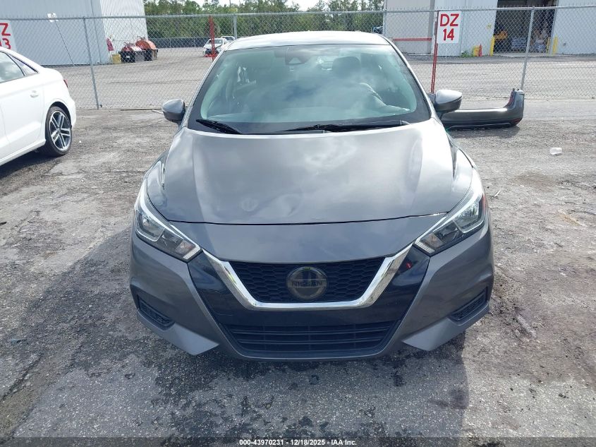 2021 Nissan Versa Sv Xtronic Cvt VIN: 3N1CN8EV1ML824005 Lot: 43970231