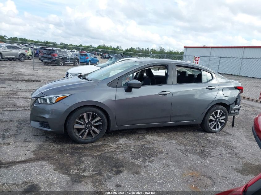2021 Nissan Versa Sv Xtronic Cvt VIN: 3N1CN8EV1ML824005 Lot: 43970231