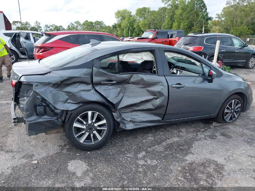 2021 Nissan Versa Sv Xtronic Cvt VIN: 3N1CN8EV1ML824005 Lot: 43970231