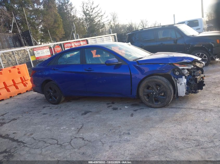 2023 Hyundai Elantra Hybrid Blue VIN: KMHLM4AJ7PU084090 Lot: 43970232