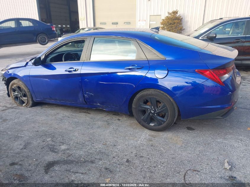2023 Hyundai Elantra Hybrid Blue VIN: KMHLM4AJ7PU084090 Lot: 43970232