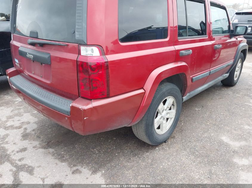 2006 Jeep Commander VIN: 1J8HG48N86C244758 Lot: 43970263