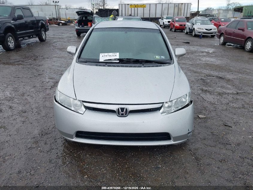 2008 Honda Civic Lx VIN: 2HGFA15568H327111 Lot: 43970268