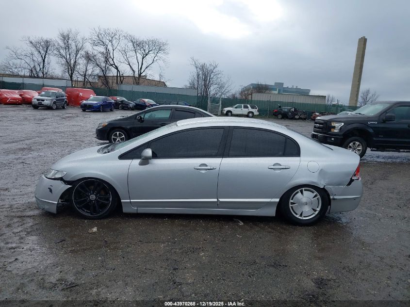 2008 Honda Civic Lx VIN: 2HGFA15568H327111 Lot: 43970268