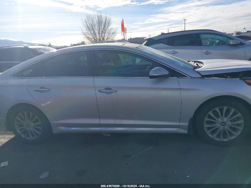 2015 Hyundai Sonata Limited VIN: 5NPE34AF1FH145373 Lot: 43970269