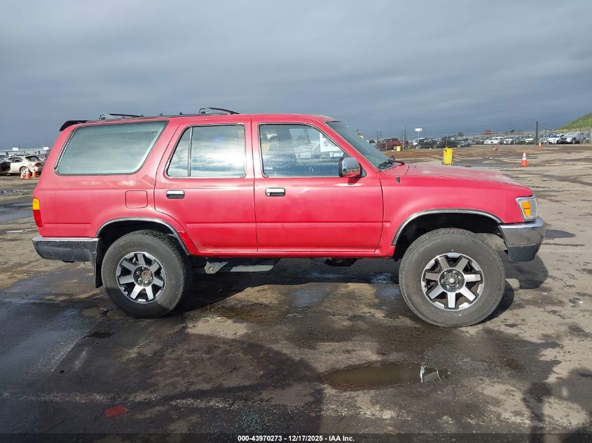 1993 Toyota 4Runner Vn39 Sr5 VIN: JT3VN39W8P0109708 Lot: 43970273
