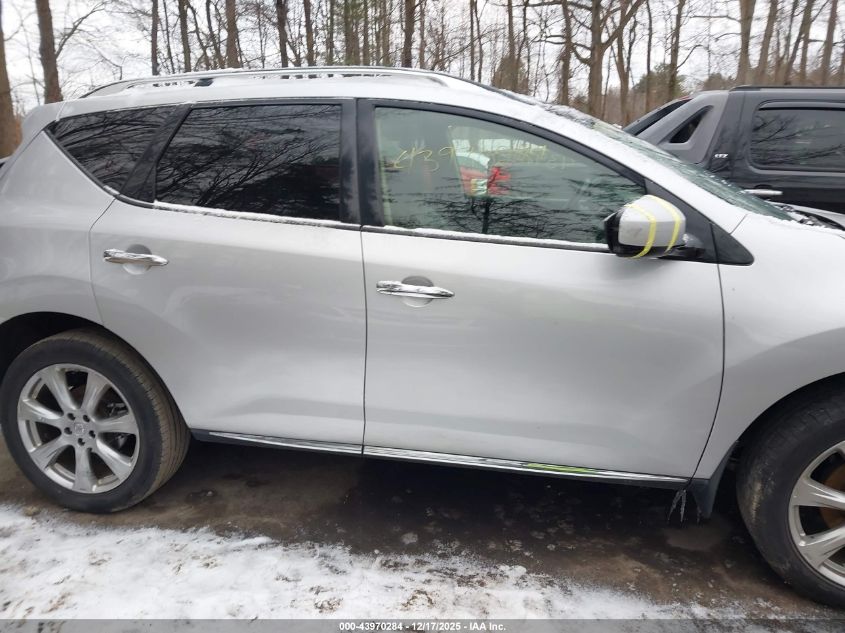 2014 Nissan Murano Le VIN: JN8AZ1MW4EW528261 Lot: 43970284