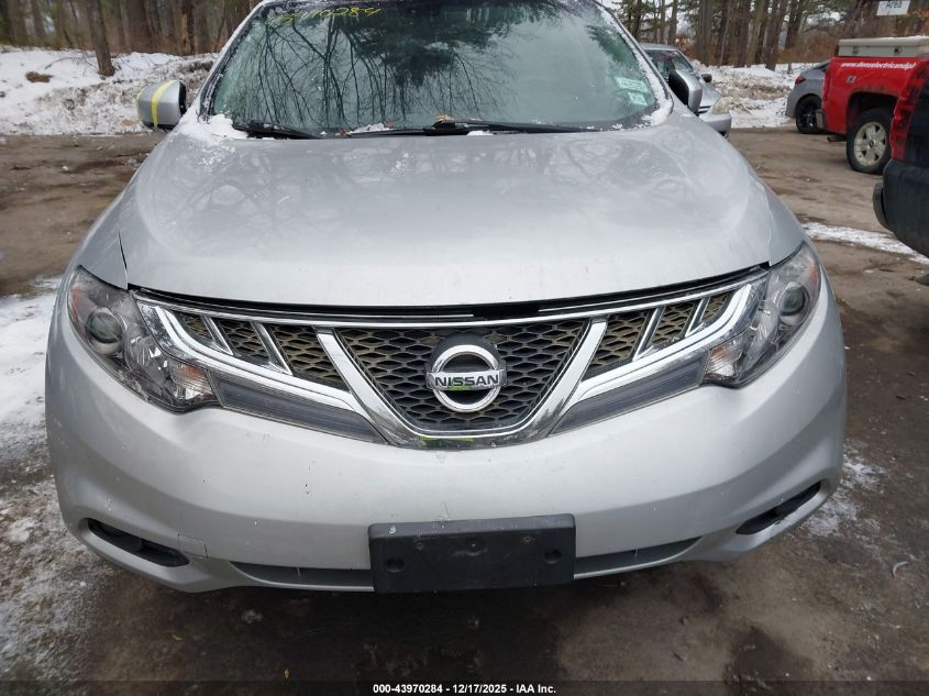 2014 Nissan Murano Le VIN: JN8AZ1MW4EW528261 Lot: 43970284